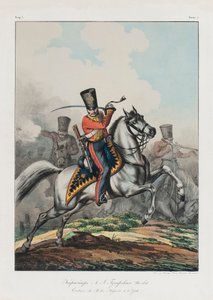 Carabinier du régiment de hussards, années 1830