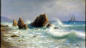À la côte de Livadia, 1895
