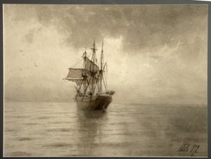 Voilier, 1892 - Lev Felixovich Lagorio
