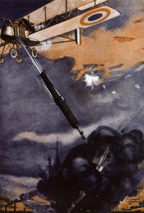 Première Guerre mondiale : bombe lancée par un avion