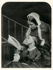 Christina Rossetti et sa mère Frances Rossetti, 1863, 1948 - Lewis Carroll