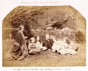 Portrait de la famille MacDonald avec Lewis Carroll, 1863 - Lewis Carroll