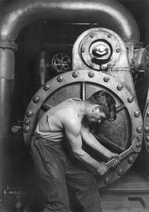 Mécanicien de la centrale électrique - Lewis Wickes Hine