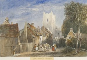 Église de Cheadle : peinture à l