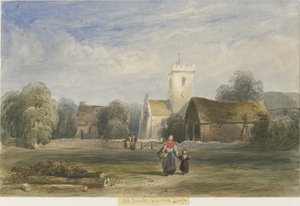 Église de Leigh : peinture à l