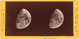 "Vue de la lune", 1860 (photo) - Lewis Morris Rutherfurd