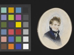 Portrait de Paul Peckham, vers 1810-1820