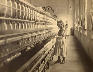 Sadie Pfeiffer, fileuse à Cotton Mill - Lewis W. Hine