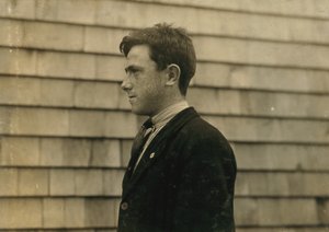James Cooney, 15 ans, immigré irlandais à Fall River, Massachusetts - Lewis Wickes Hine
