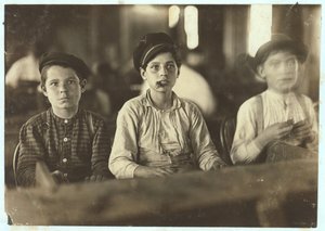 Garçons fabriquant des cigares chez Englehardt und Co, Tampa, Floride, 1909 - Lewis Wickes Hine