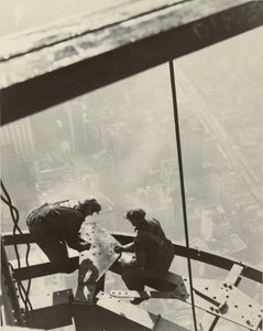 Empire State Building, New York, 1931 - Lewis Wickes Hine