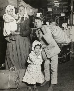 Famille italienne à la recherche d