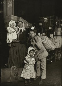 Famille italienne à la recherche d