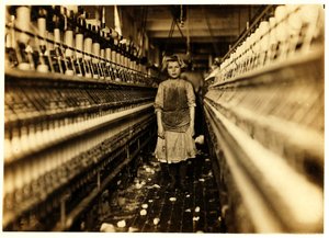 Fileuse, Globe Cotton Mill, Augusta, Géorgie, 1909