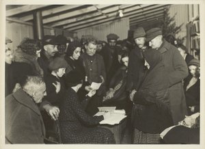 Chèques de secours de la WPA remis aux mineurs au chômage, Scott