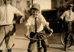 Messagers de Western Union, Houston, Texas, 1913 - Lewis Wickes Hine
