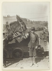 Jeune conducteur dans une mine de charbon en Virginie occidentale - Lewis Wickes Hine