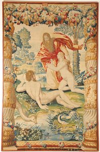 Tapisserie Adam et Ève, vers 1650-1660 - Leyniers Workshop