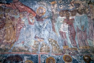 Ange, fresque dans l