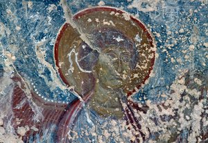 Ange, fresque dans l