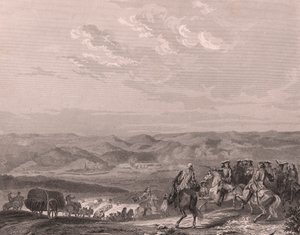 Bataille de Fribourg, Allemagne, août 1644, guerre de Trente Ans, gravure sur acier sur papier de Chine - Unbekannt Unbekannt