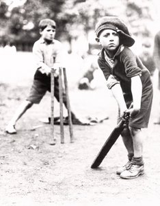 Garçons jouant au cricket - Unbekannt Unbekannt