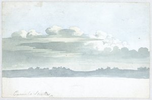 Étude de nuages par Luke Howard, vers 1808-1811 - Unbekannt Unbekannt
