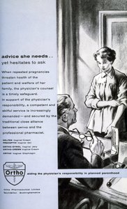 Publicité pour contraceptifs féminins : "les conseils dont elle a besoin" - Unbekannt Unbekannt