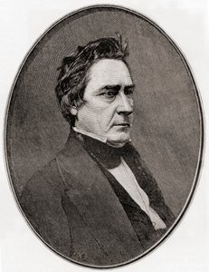 David Rice Atchison, du Century Magazine, publié en 1887 (gravure) - Unbekannt Unbekannt
