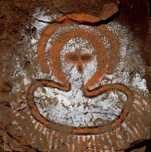 Représentation de Wandjina (peinture rupestre), Australie - Unbekannt Unbekannt