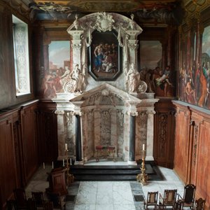Intérieur de la Chapelle, Chatsworth House, Derbyshire - Unbekannt Unbekannt