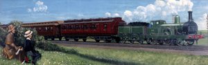 Midland Railway Express en route vers la gare de St Pancras, Londres - Unbekannt Unbekannt