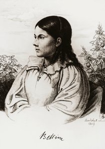 Portrait de Bettina Brentano von Arnim (1785-1859)