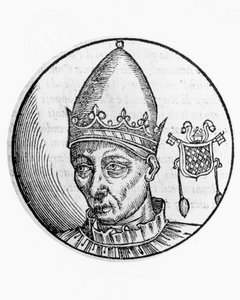 Portrait de Célestin II (Guido Guelfuccio de Castello, mort en 1144) - Unbekannt Unbekannt
