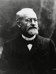 Portrait de Charles Louis Alphonse Laveran (1845-1922), bactériologiste médical français, prix Nobel de médecine en 1907 (photo par Eugène Pirou) - Unbekannt Unbekannt
