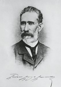Portrait de Gaetano Giorgio Gemmellaro (1832-1904), géologue, paléontologue et politicien italien, gravure - Unbekannt Unbekannt