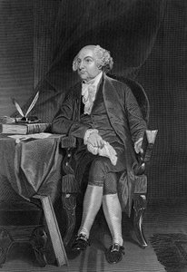 Portrait de John Adams (1735-1826), homme politique américain, 2e président des États-Unis de 1797 à 1801 et premier vice-président de 1789 à 1797, gravure - Unbekannt Unbekannt