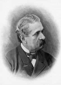 Portrait de Paolo Ferrari (1822-1889), dramaturge et écrivain italien, gravure - Unbekannt Unbekannt