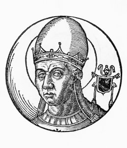 Portrait de Saint Zosime (mort en 418), 41e pape de l