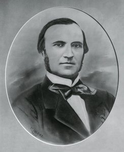 Portrait de Severino Grattoni (1815-1876), architecte et ingénieur italien, gravure - Unbekannt Unbekannt