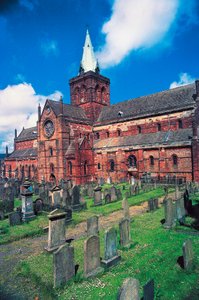 Cathédrale Saint-Magnus, Kirkwall, Mainland, îles Orcades, Écosse, Royaume-Uni