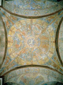 Scènes de la vie de Jésus, fresque de la voûte croisée, Cathédrale de Brunswick, Allemagne - Unbekannt Unbekannt