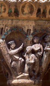 Espagne, Navarre, Estella, Cloître de l