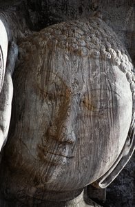 Sri Lanka, ancienne ville de Polonnaruwa, statue de Bouddha couché de Gal Vihara - Unbekannt Unbekannt