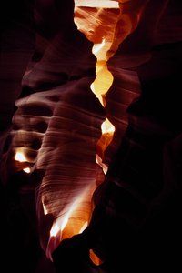 USA, Arizona, Upper Antelope Canyon, à l