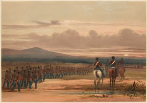 La Marche à travers le désert marécageux