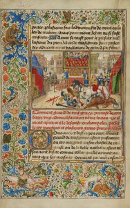 Duel judiciaire entre Gérard, le fils de Gillion, et l