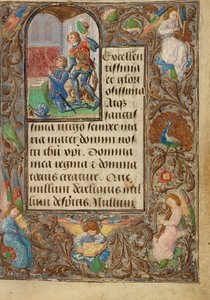 Charles le Téméraire présenté par Saint George - Lieven van Lathem