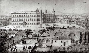 Vue du Latran, Rome