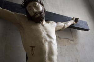 Christ en croix (détail) - Ligier Richier